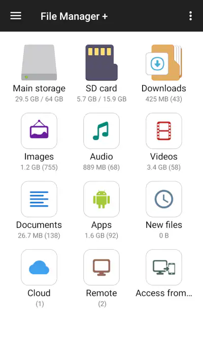 File Manager screenshot 1