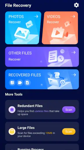 File Recovery - Restore Photo screenshot 1