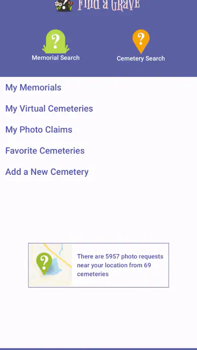 Find a Grave screenshot 1