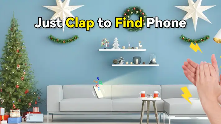 Find Phone by Clap, Whistle screenshot 1