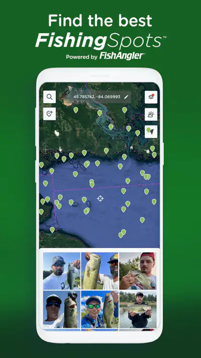 Fishing Spots: Maps & Forecast screenshot 1