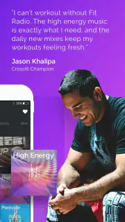 Fit Radio: Train Inspired screenshot 5