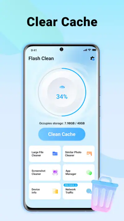Flash Clean: Storage & Memory screenshot 1