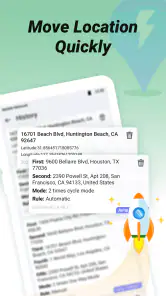 FlashGo: Fake GPS Location screenshot