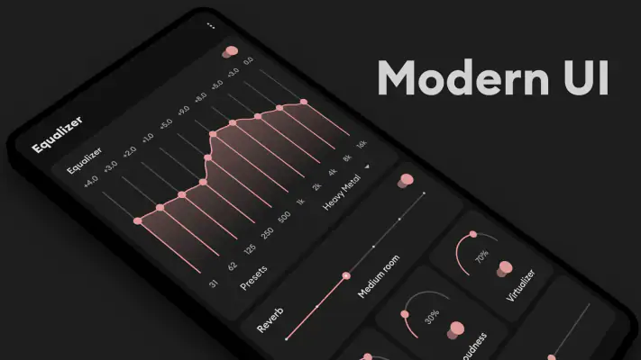 Flat Equalizer - Bass Booster screenshot 1