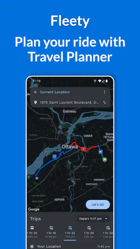 Fleety - Subway & Bus Tracker screenshot 1