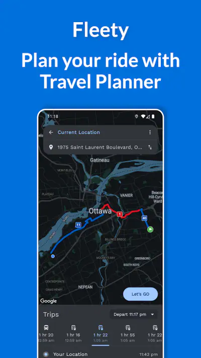 Fleety - Subway & Bus Tracker screenshot 1
