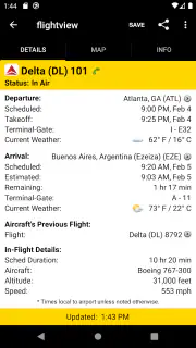 FlightView: Flight Tracker screenshot 5