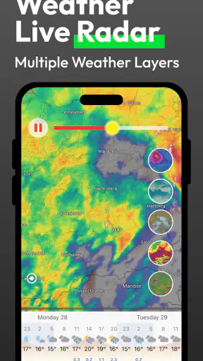 Flow Weather - Live Radar Home screenshot 1