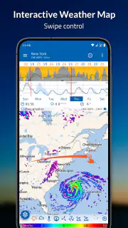 Flowx: Weather Map Forecast screenshot 1