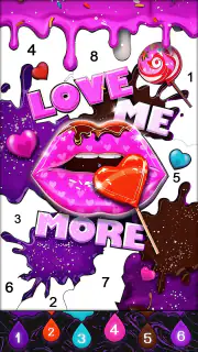 Fluid Art:Color By Number screenshot 7
