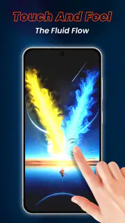 Fluid Magic: 3D Live Wallpaper screenshot 2