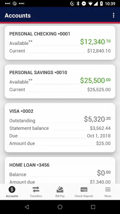 FNBT & FCB Mobile screenshot 1