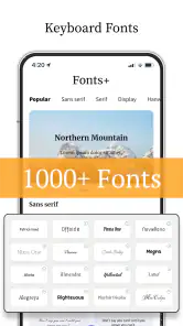 Font Keyboard: Text Fonts+ screenshot