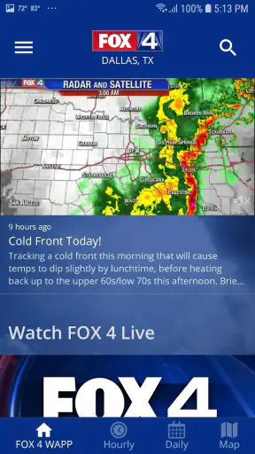 FOX 4 Dallas-Fort Worth: Weath screenshot 1