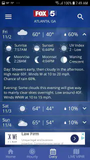 FOX 5 Storm Team Weather Radar screenshot 5