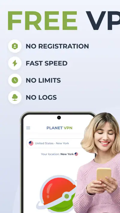 VPN - Planet VPN Proxy screenshot 1