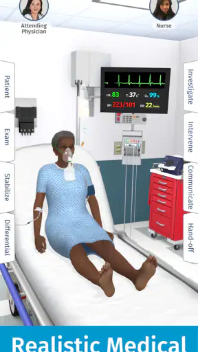 Full Code Medical Simulation screenshot 1