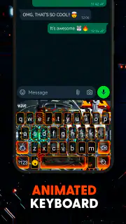 Futuristic 3D Tech Wallpaper screenshot 3