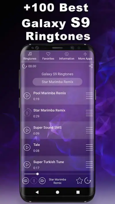Galaxy S9 Plus Ringtones screenshot 1