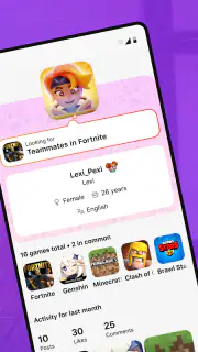 Gameram: Gaming social network screenshot 2