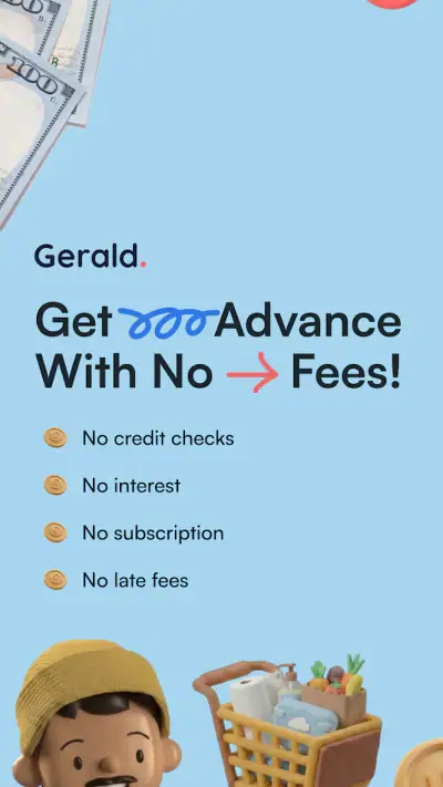 Gerald - Cash Advance screenshot 1
