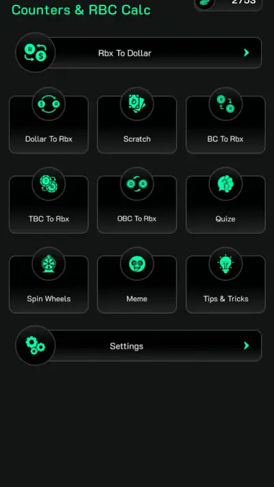 Get Rbux Counter & RBX Calc screenshot 1