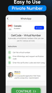 GetCode - Virtual Number SMS screenshot 5