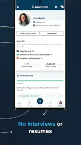 GigSmart Get Gigs screenshot