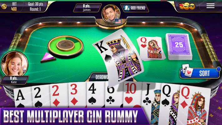 Gin Rummy Legends screenshot 1