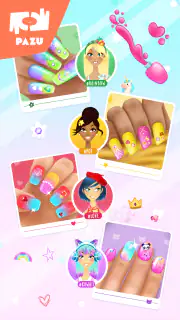 Girls Nail Salon - Kids Games screenshot 5