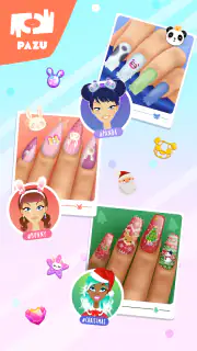 Girls Nail Salon - Kids Games screenshot 6