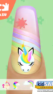 Girls Nail Salon - Kids Games screenshot 8