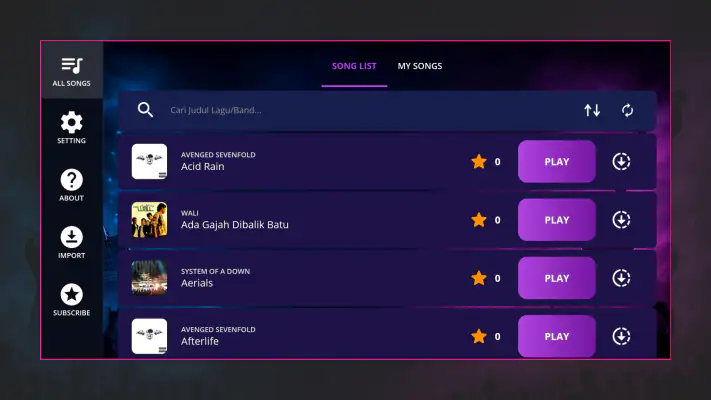 Gitar Band Hero screenshot 1