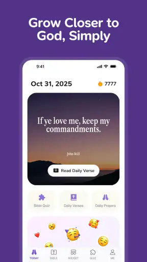 GlowVerse: Bible & Daily Verse screenshot 1