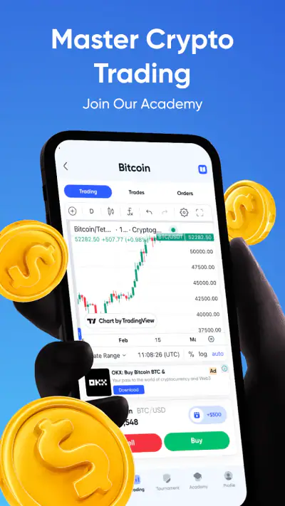 Gocrypto: Crypto Trading screenshot 1