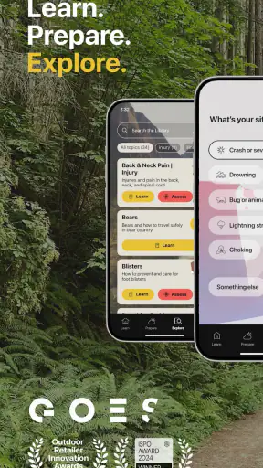 GOES: Outdoor Health & Safety screenshot 1