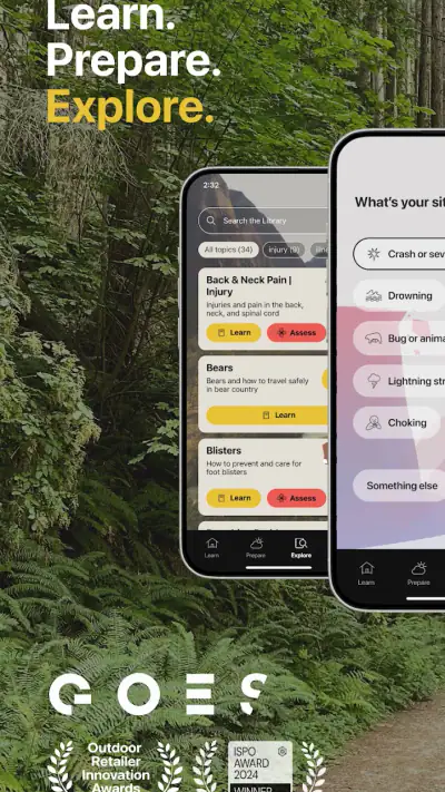 GOES: Outdoor Health & Safety screenshot 1