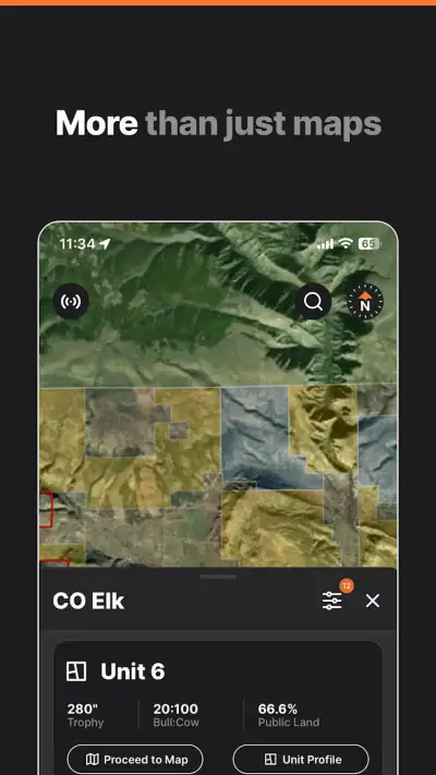 GOHUNT / Hunt Research & Maps screenshot 1