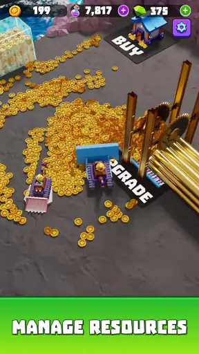 Gold & Goblins: Idle Merger screenshot 1