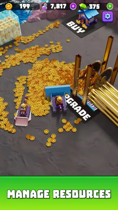 Gold & Goblins: Idle Merger screenshot 1