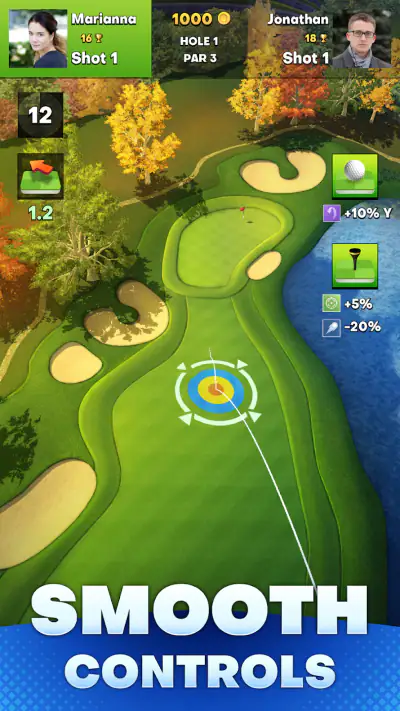 GOLF OPEN CUP - Clash & Battle screenshot 1