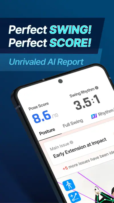 GolfFix: AI Swing Analyzer/Cam screenshot 1