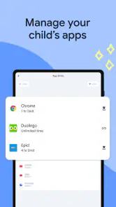 Google Family Link screenshot