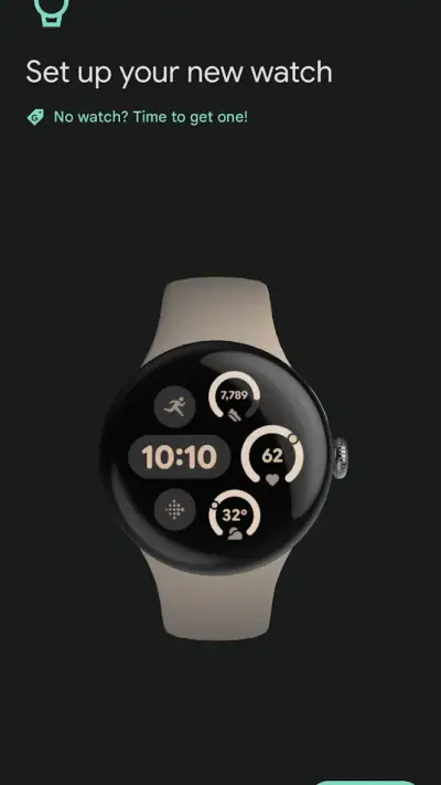 Google Pixel Watch screenshot 1