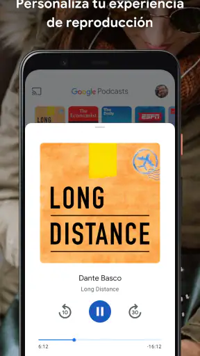 Google Podcasts screenshot 1