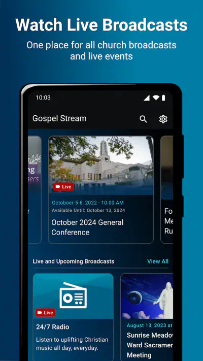 Gospel Stream screenshot 1