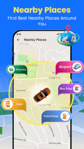 GPS Earth Maps Live Navigation screenshot