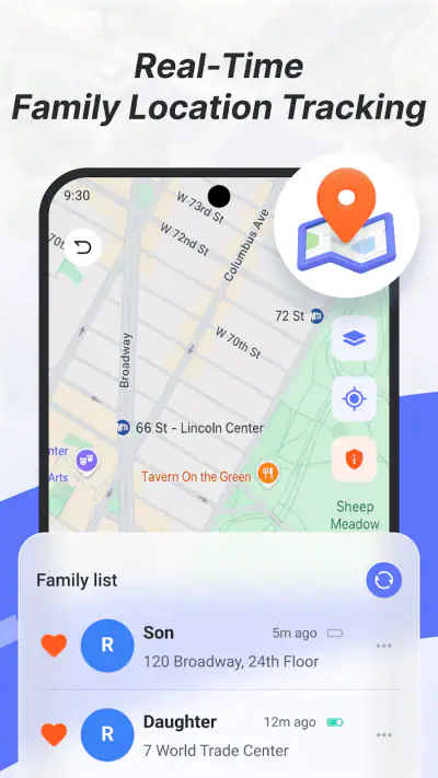 GPS Location Tracker & Share screenshot 1