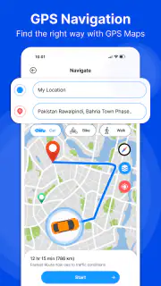 GPS Maps Navigation GPS Camera screenshot 1